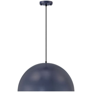 Access - 23768-NVY - One Light Pendant - Huck - Navy