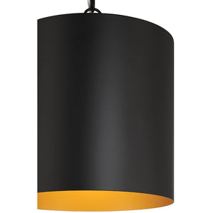 Access - 23790-MBL - One Light Pendant - Knox - Matte Black