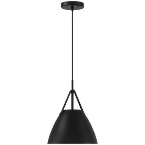 Access - 23793-MBL - One Light Pendant - Tanner - Matte Black