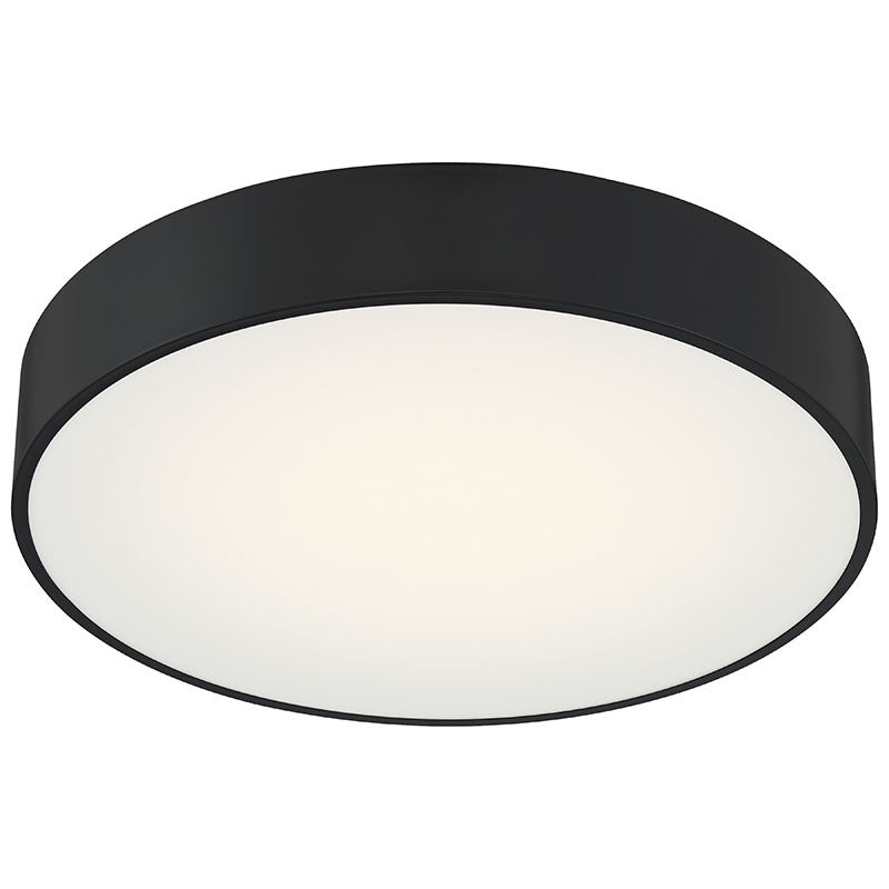 Access - 49960LEDDLP-BL/ACR - LED Flush Mount - Como - Black