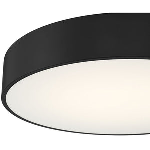 Access - 49960LEDDLP-BL/ACR - LED Flush Mount - Como - Black