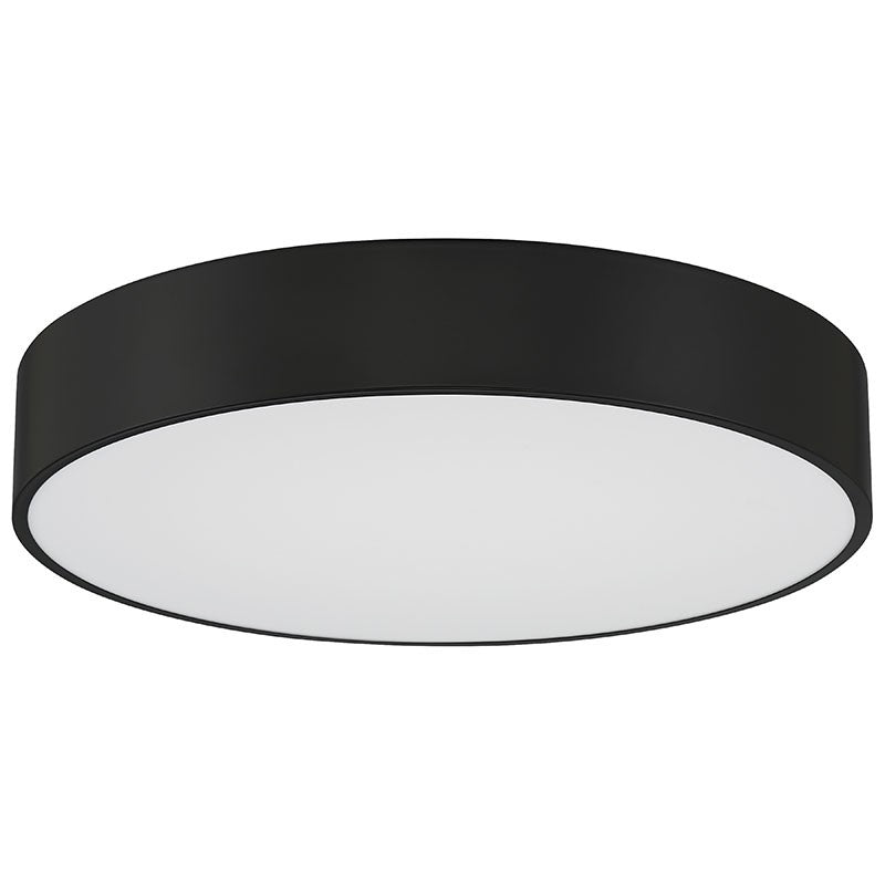 Access - 49961LEDDLP-BL/ACR - LED Flush Mount - Como - Black