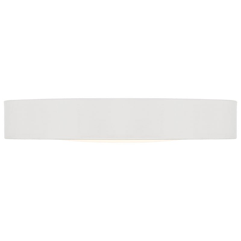 Access - 49970LEDDCS-MWH/ACR - LED Flush Mount - Malaga Color Selectable - Matte White