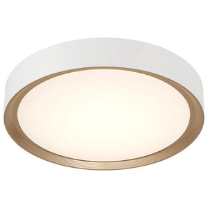 Access - 49970LEDDCS-MWH/ACR - LED Flush Mount - Malaga Color Selectable - Matte White