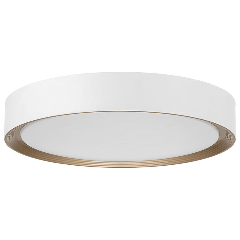 Access - 49970LEDDCS-MWH/ACR - LED Flush Mount - Malaga Color Selectable - Matte White