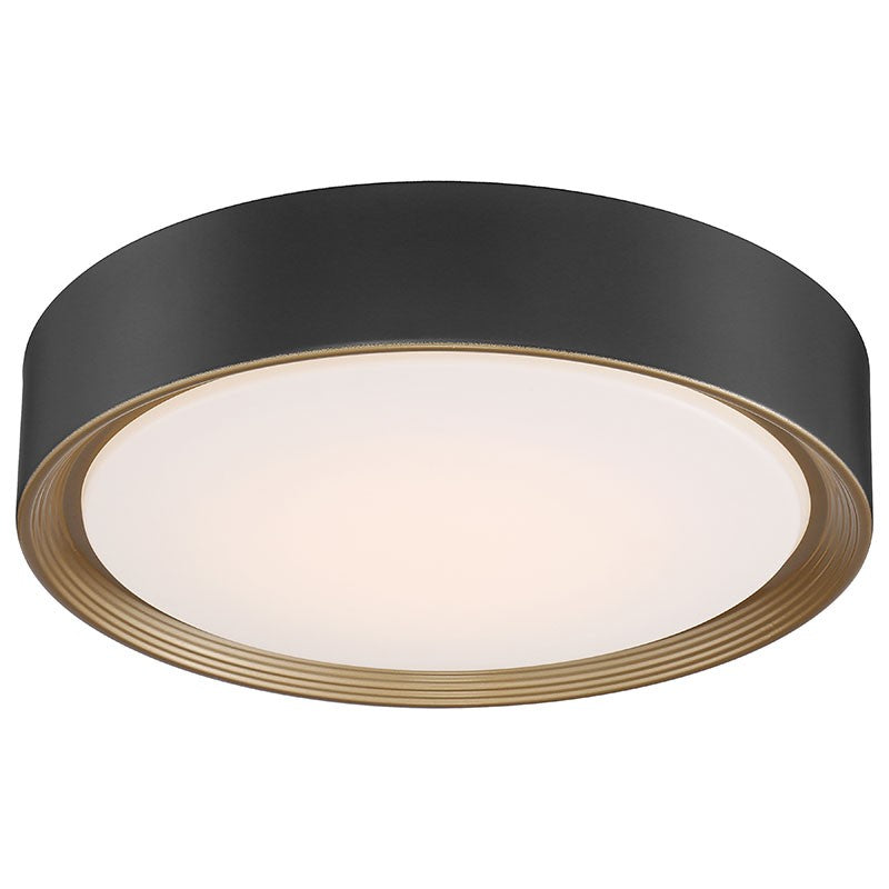 Access - 49970LEDDLP-MBL/ACR - LED Flush Mount - Malaga - Matte Black