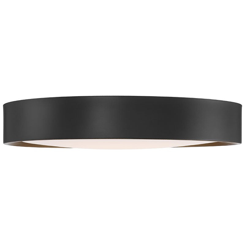 Access - 49971LEDDLP-MBL/ACR - LED Flush Mount - Malaga - Matte Black