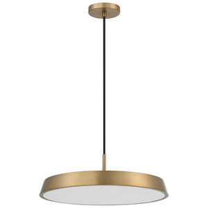 Access - 50977LEDDCS-BG/WHT - LED Pendant - Tallinn - Brushed Gold