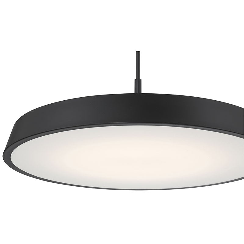 Access - 50977LEDDCS-MBL/WHT - LED Pendant - Tallinn - Matte Black