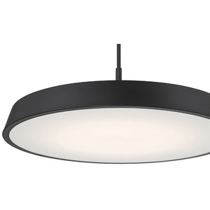 Access - 50977LEDDCS-MBL/WHT - LED Pendant - Tallinn - Matte Black