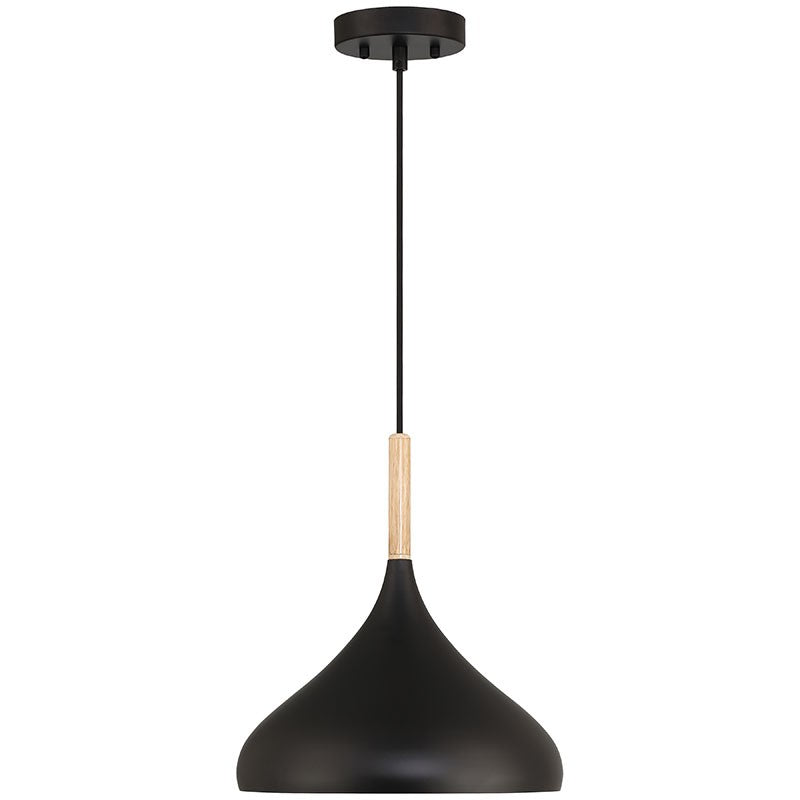 Access - 52086-BL/WGN - One Light Pendant - Olivia - Black