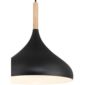 Access - 52086-BL/WGN - One Light Pendant - Olivia - Black