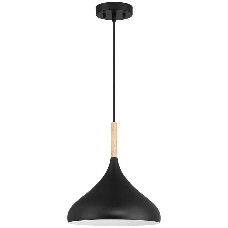 Access - 52086-BL/WGN - One Light Pendant - Olivia - Black