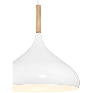 Access - 52086-WH/WGN - One Light Pendant - Olivia - White