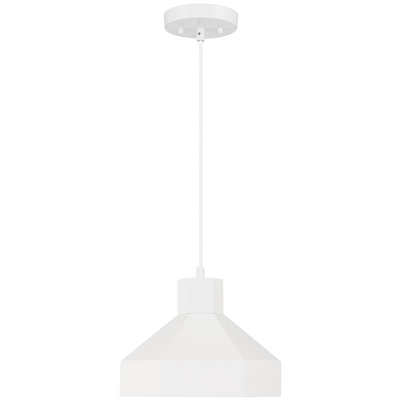 Access - 52088-MWH - One Light Pendant - Poly - Matte White