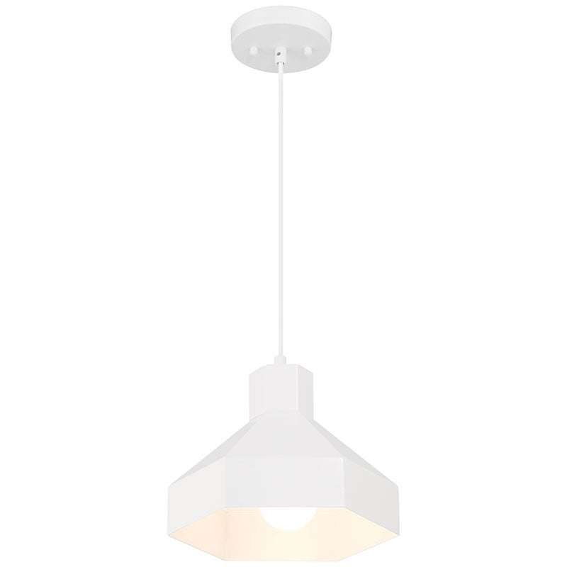 Access - 52088-MWH - One Light Pendant - Poly - Matte White