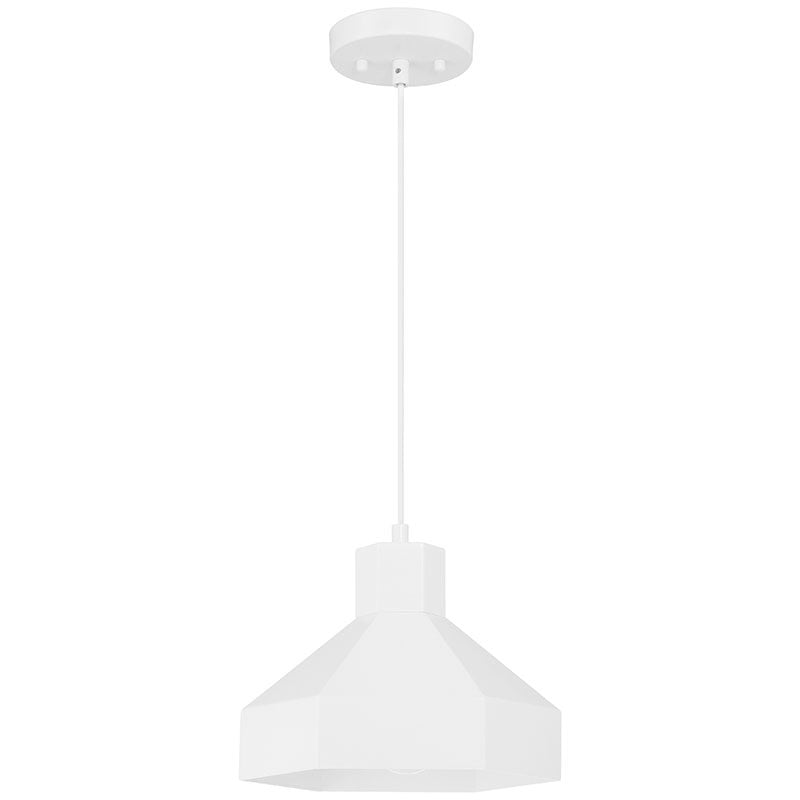 Access - 52088-MWH - One Light Pendant - Poly - Matte White