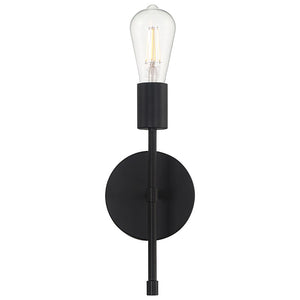 Access - 62318LEDDLP-MBL - LED Wall Sconce - Iconic II - Matte Black