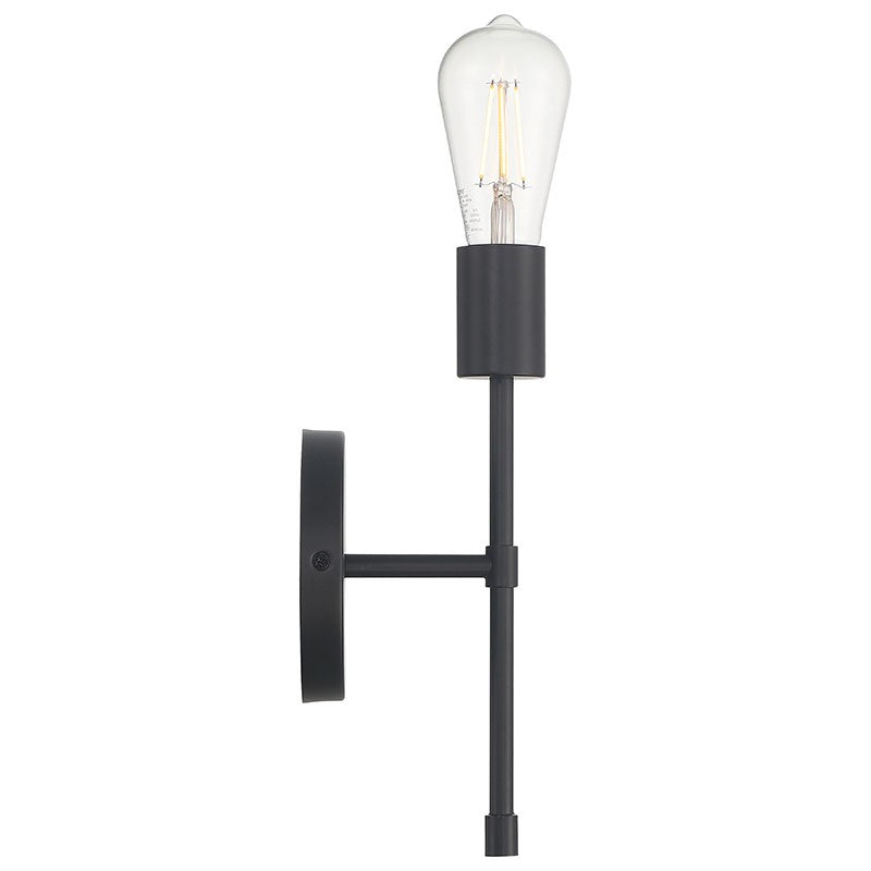 Access - 62318LEDDLP-MBL - LED Wall Sconce - Iconic II - Matte Black