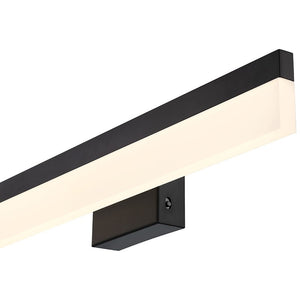 Access - 62588LEDDCS-MBL/FST - LED Vanity - Loft Color Selectable - Matte Black