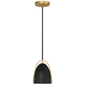 Access - 63136-MBL - One Light Pendant - Axel - Matte Black