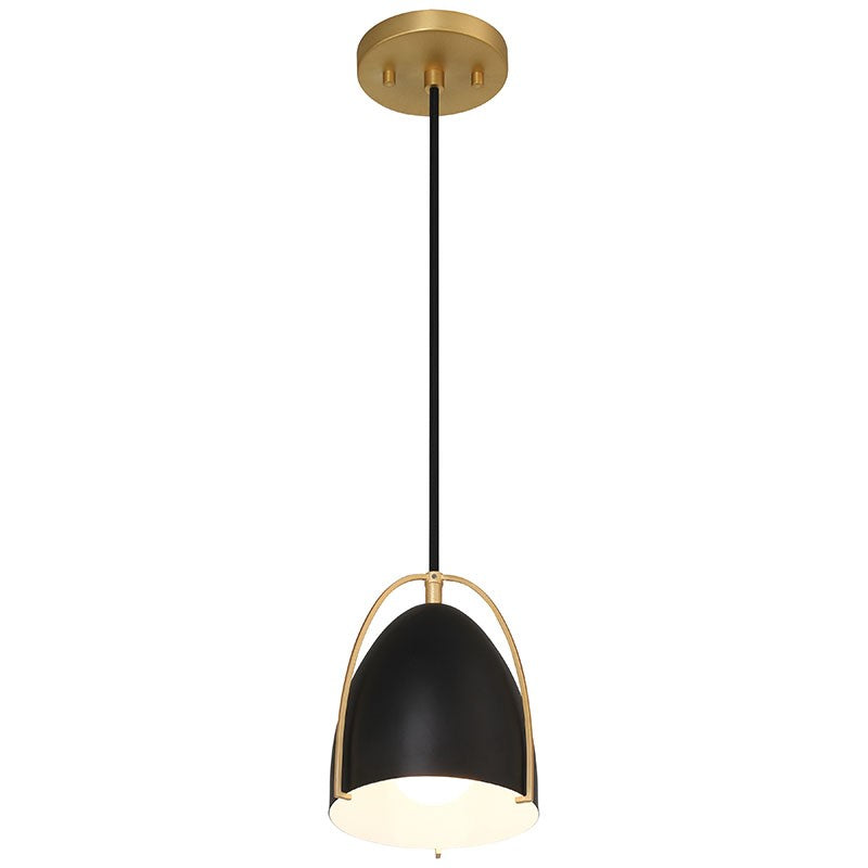 Access - 63136-MBL - One Light Pendant - Axel - Matte Black