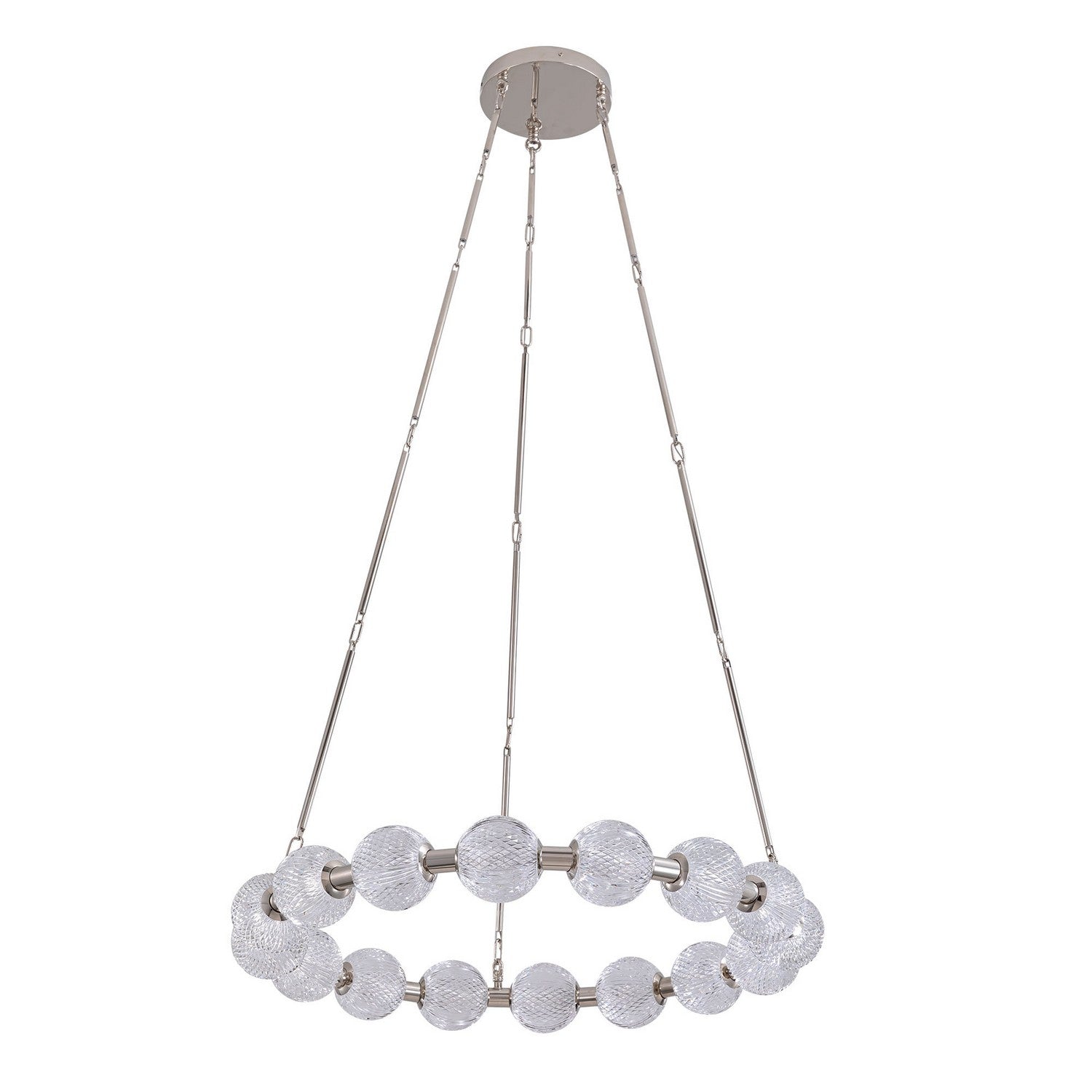 Alora - CH321032PN-UNV-010 - LED Chandelier - Marni - Polished Nickel