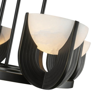 Alora - CH362423UBAR-UNV - LED Chandelier - Colette - Urban Bronze/Alabaster