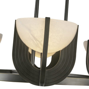 Alora - CH362627UBAR-UNV - LED Chandelier - Colette - Urban Bronze/Alabaster