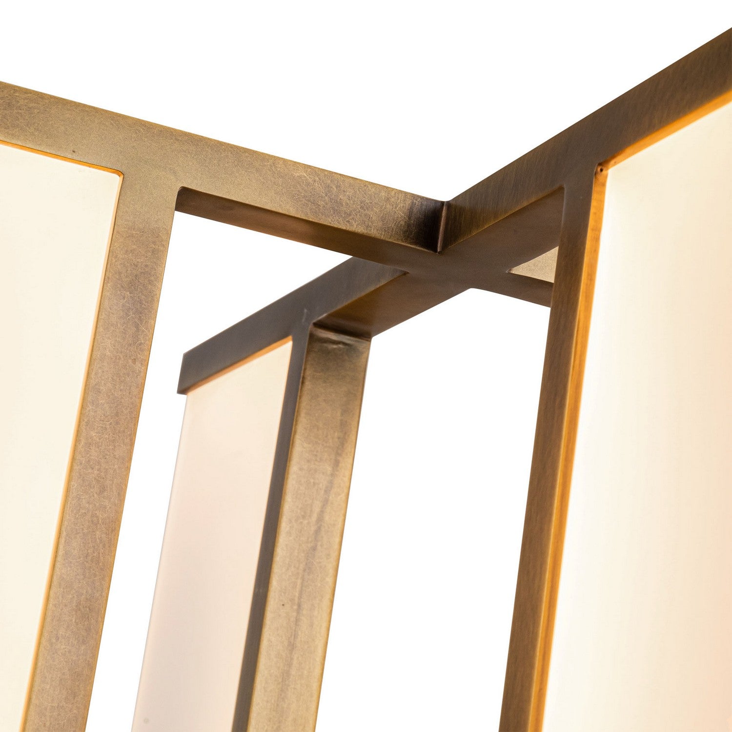 Alora - TL336815VB - LED Table Lamp - Anders - Vintage Brass