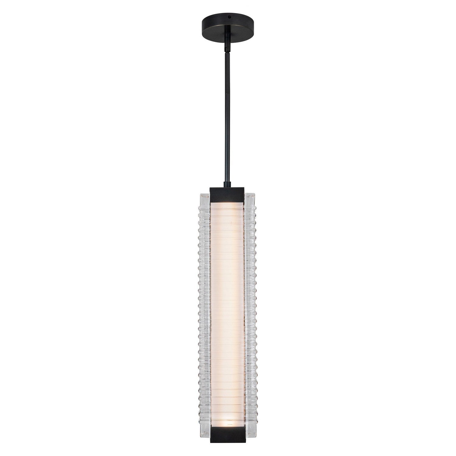 Alora - PD374624UBCR-UNV - LED Pendant - Alai - Urban Bronze/Ribbed Glass