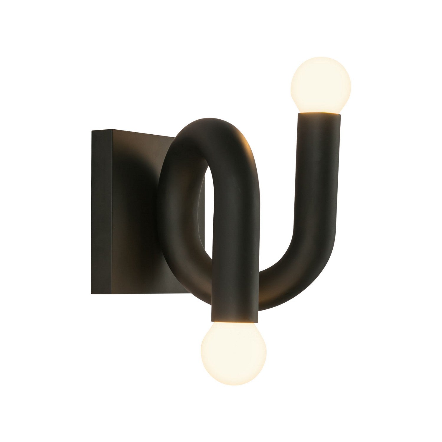 Alora - WV420206MB - Two Light Wall Vanity - Sadie - Matte Black