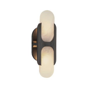 Alora - WV357214UBAR - Two Light Wall Vanity - Odin - Urban Bronze/Alabaster