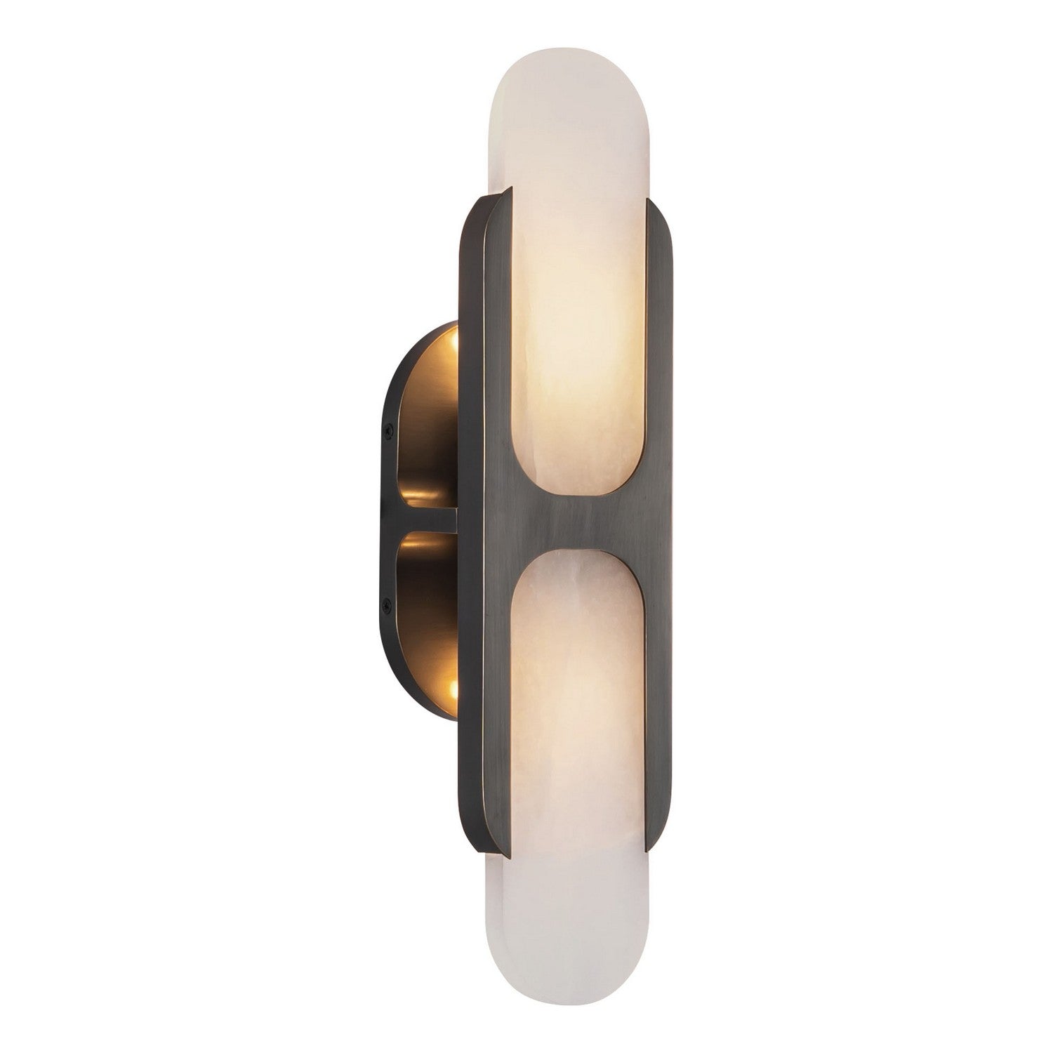 Alora - WV357217UBAR - Two Light Wall Vanity - Odin - Urban Bronze/Alabaster