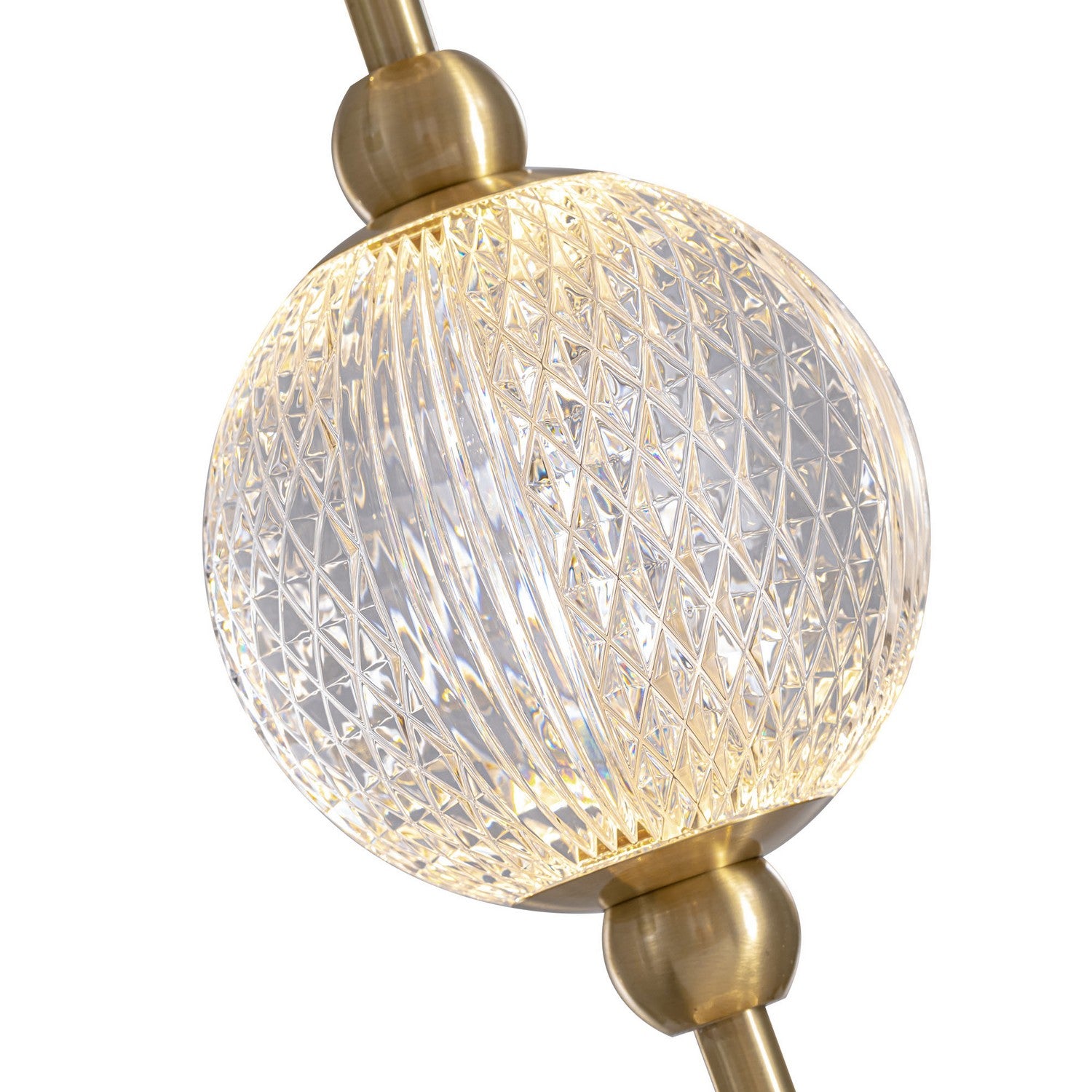 Alora - WV321003NB-UNV-010 - LED Wall Vanity - Marni - Natural Brass