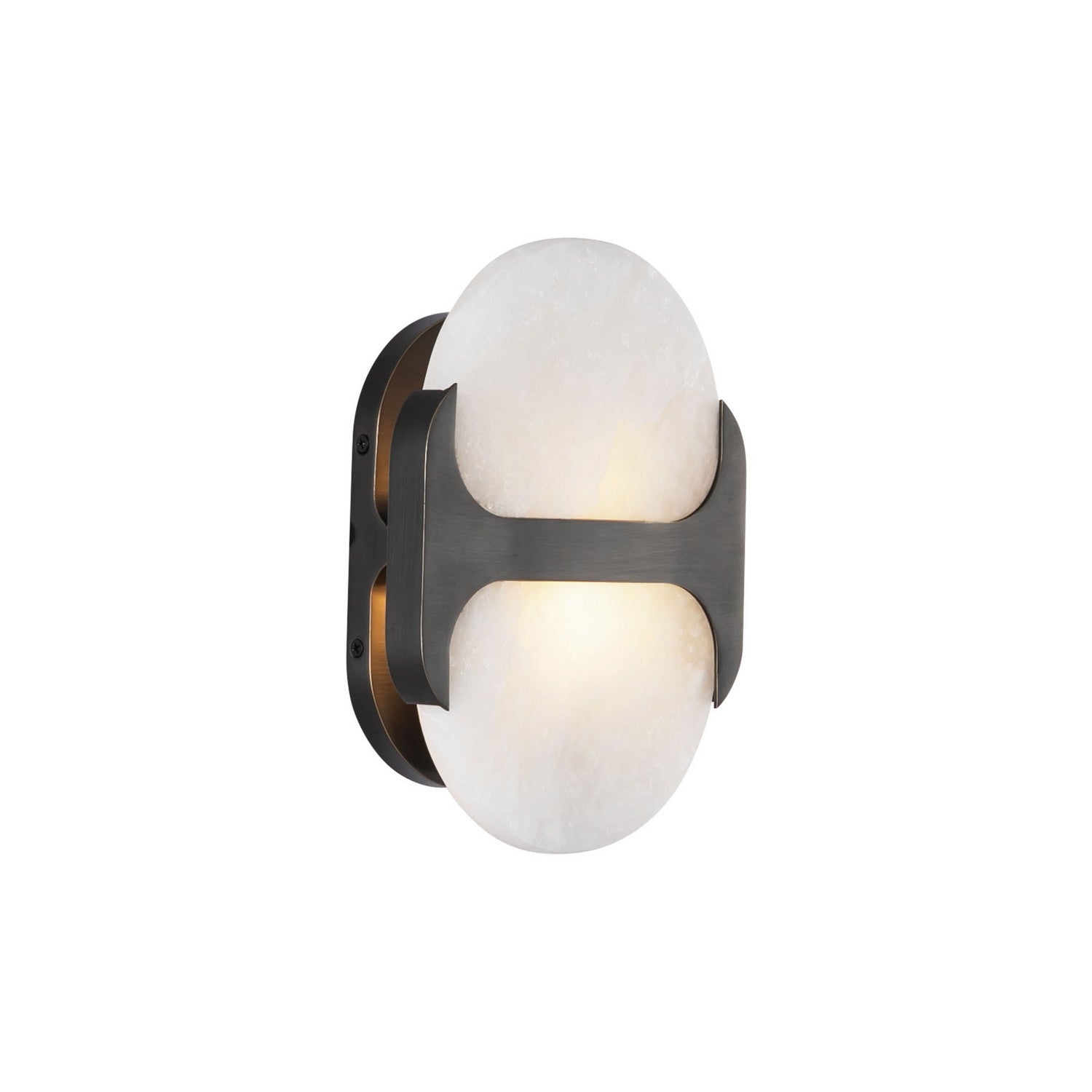Alora - WV357109UBAR - One Light Wall Vanity - Odin - Urban Bronze/Alabaster