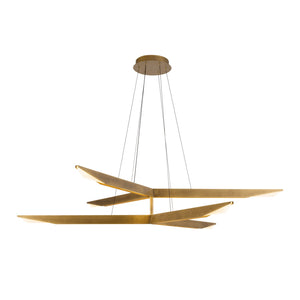 Kuzco Lighting - CH64242-VB-UNV-010 - LED Chandelier - Tachi - Vintage Brass