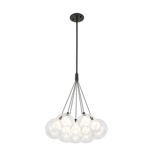 Kuzco Lighting - CH3117-BK - LED Chandelier - Bolla - Black