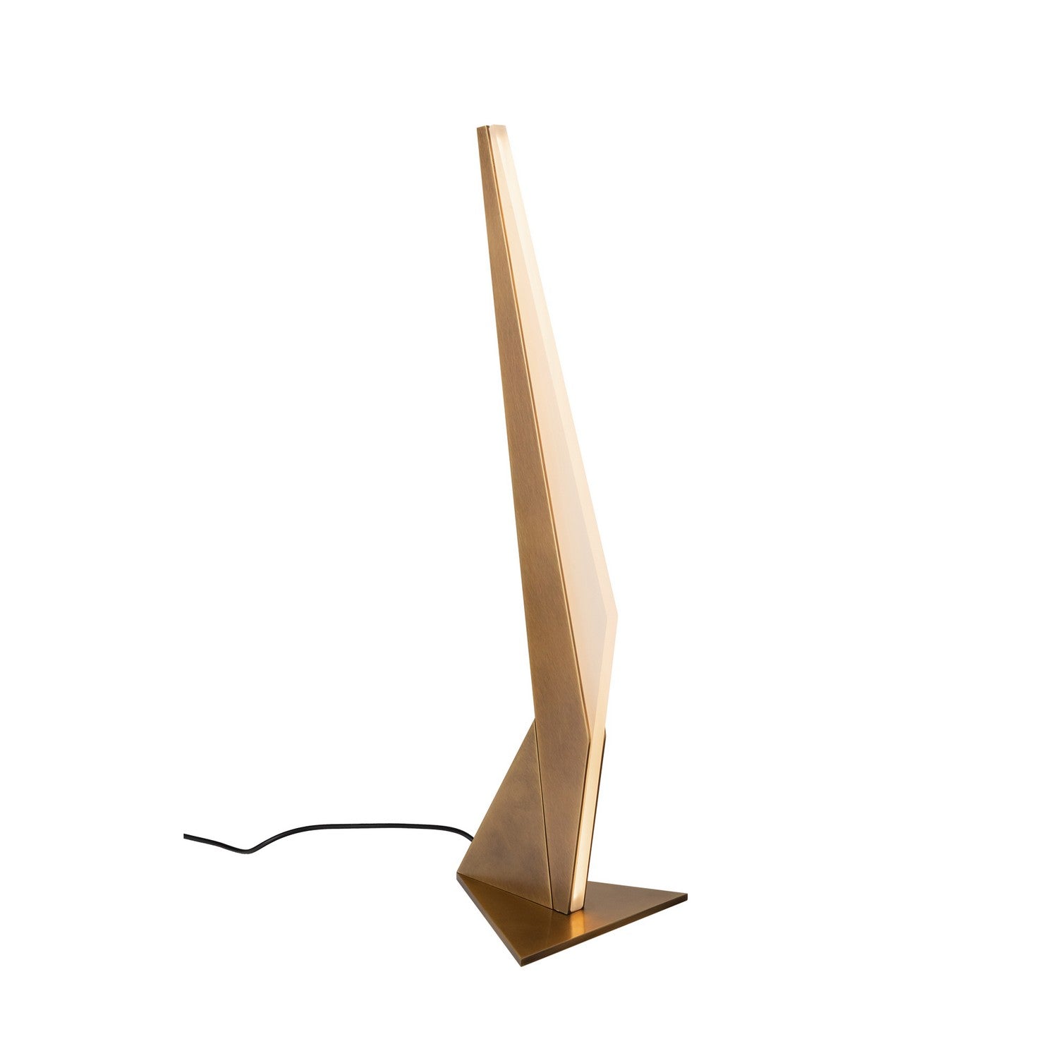 Kuzco Lighting - TL64222-VB - LED Table Lamp - Tachi - Vintage Brass