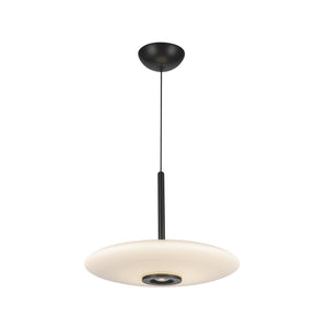 Kuzco Lighting - PD37018-BK/GO-3WCCT-UNV - LED Pendant - Kyoto - Black/Glossy Opal Glass