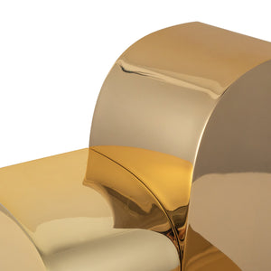Kuzco Lighting - TL82412-PB - LED Table Lamp - Gypsum - Polished Brass