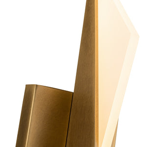 Kuzco Lighting - WS64215-VB - LED Wall Sconce - Tachi - Vintage Brass