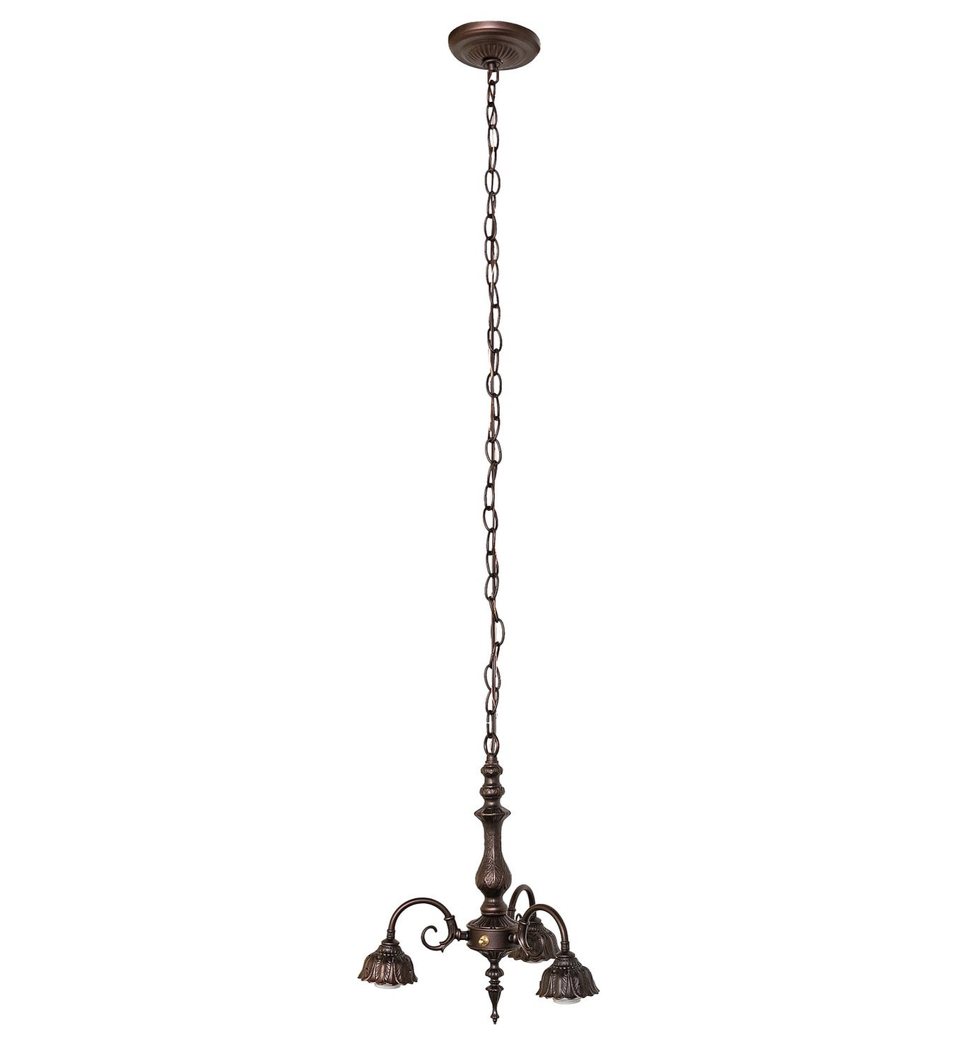 Meyda Tiffany - 11617 - Three Light Chandelier Hardware - Victorian - Mahogany Bronze