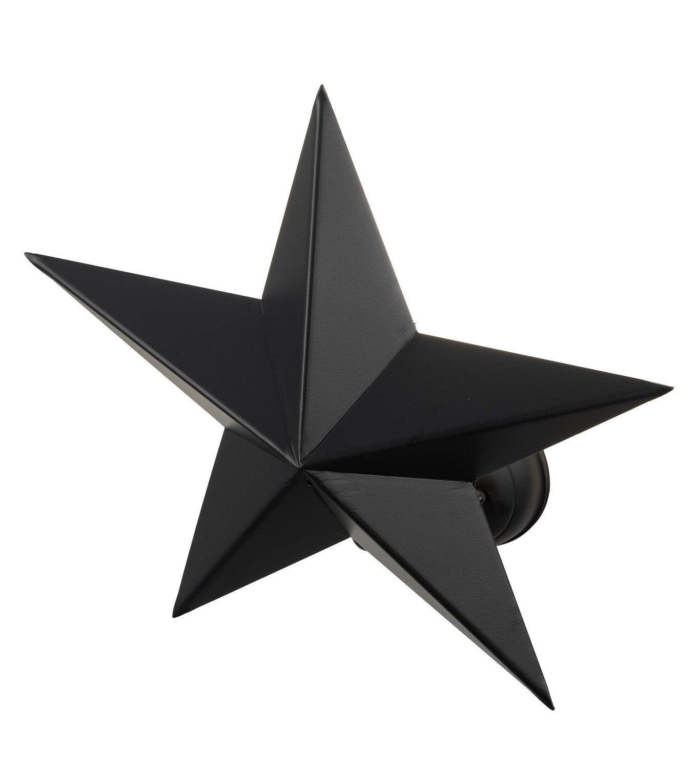 Meyda Tiffany - 249904 - One Light Wall Sconce - Texas Star - Solar Black