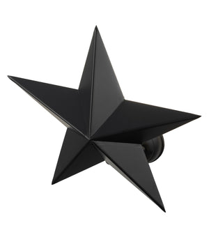 Meyda Tiffany - 249904 - One Light Wall Sconce - Texas Star - Solar Black