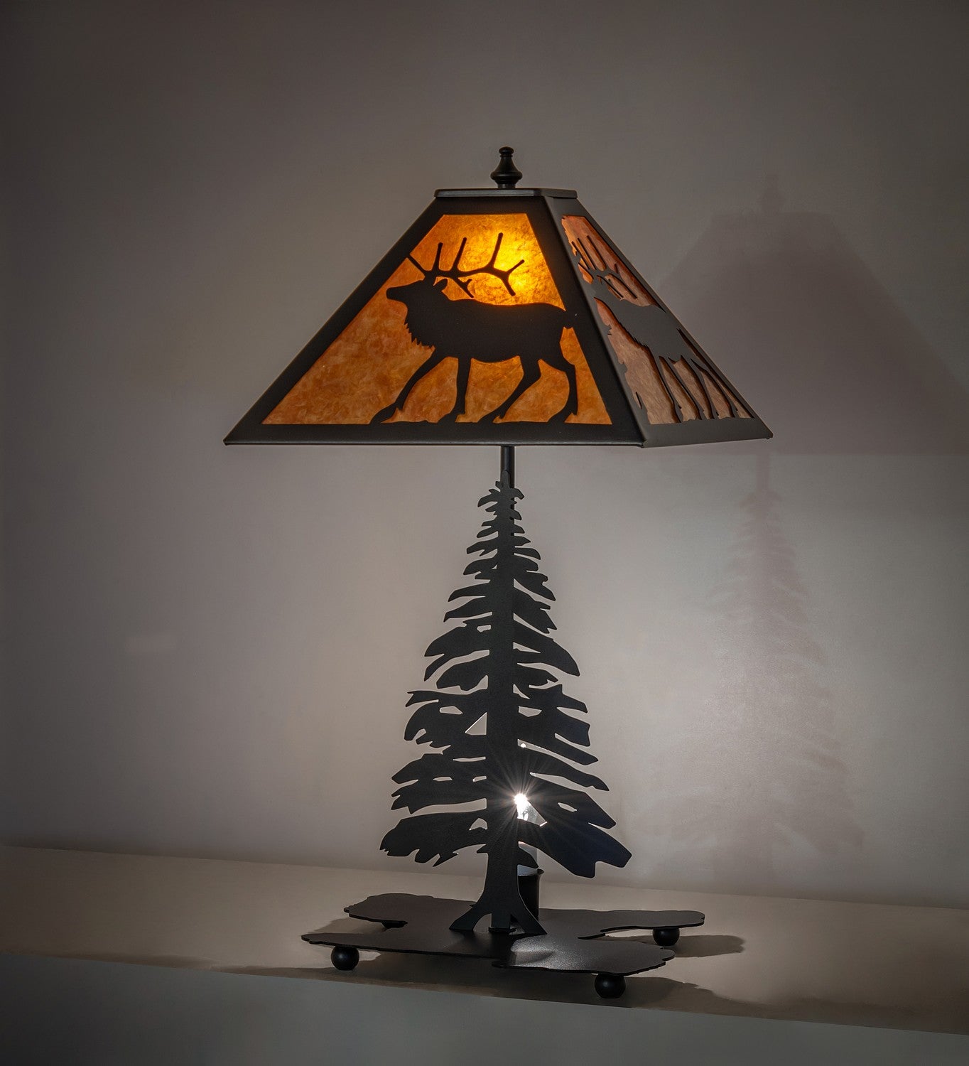 Meyda Tiffany - 270059 - Two Light Accent Lamp - Lone Elk