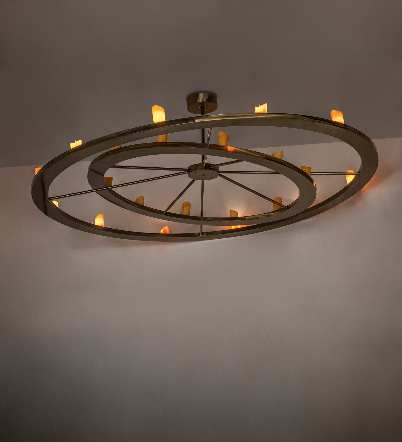 Meyda Tiffany - 271153 - LED Chandelier - Donner - Brass