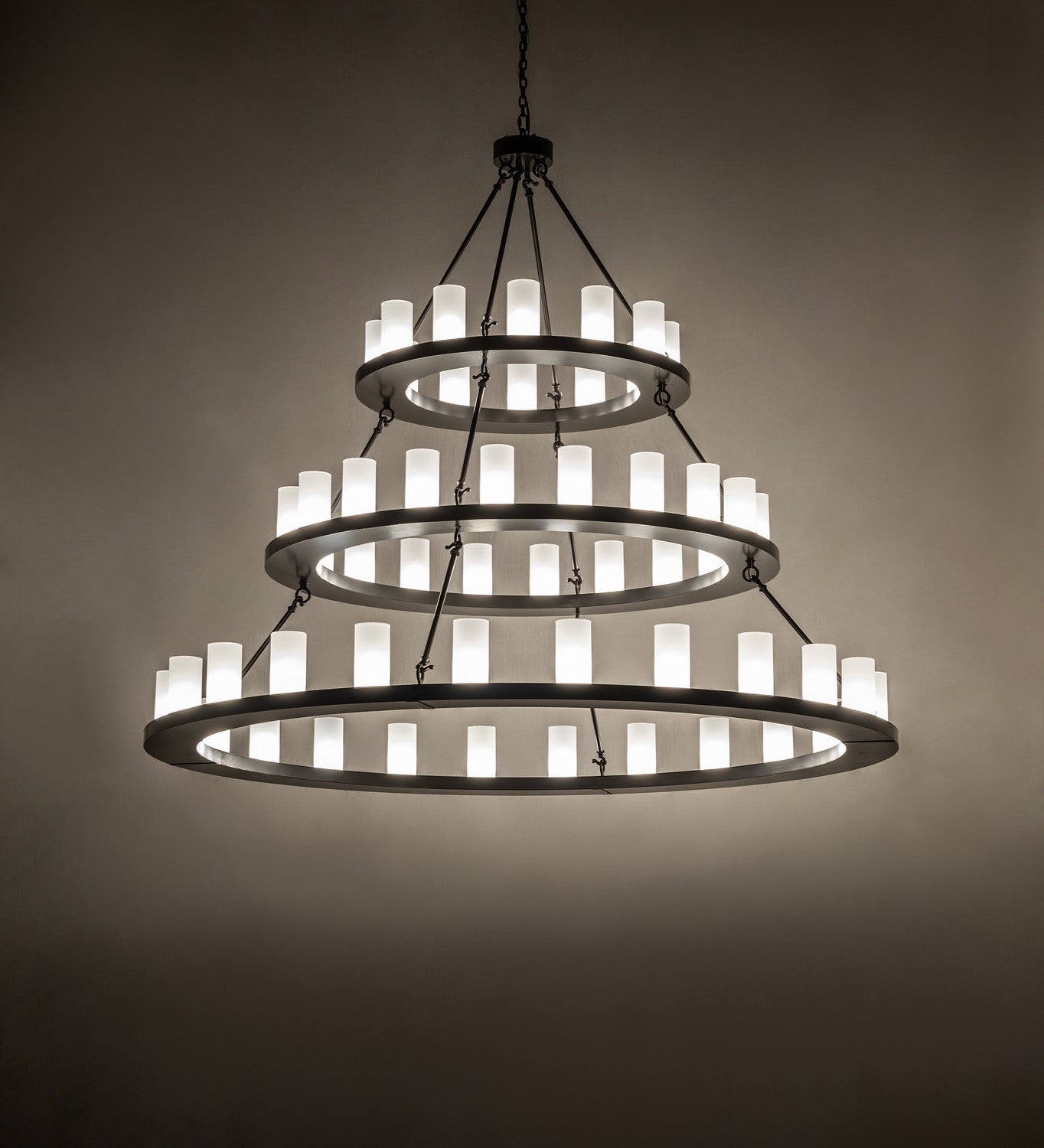 Meyda Tiffany - 272412 - LED Chandelier - Loxley - Timeless Bronze