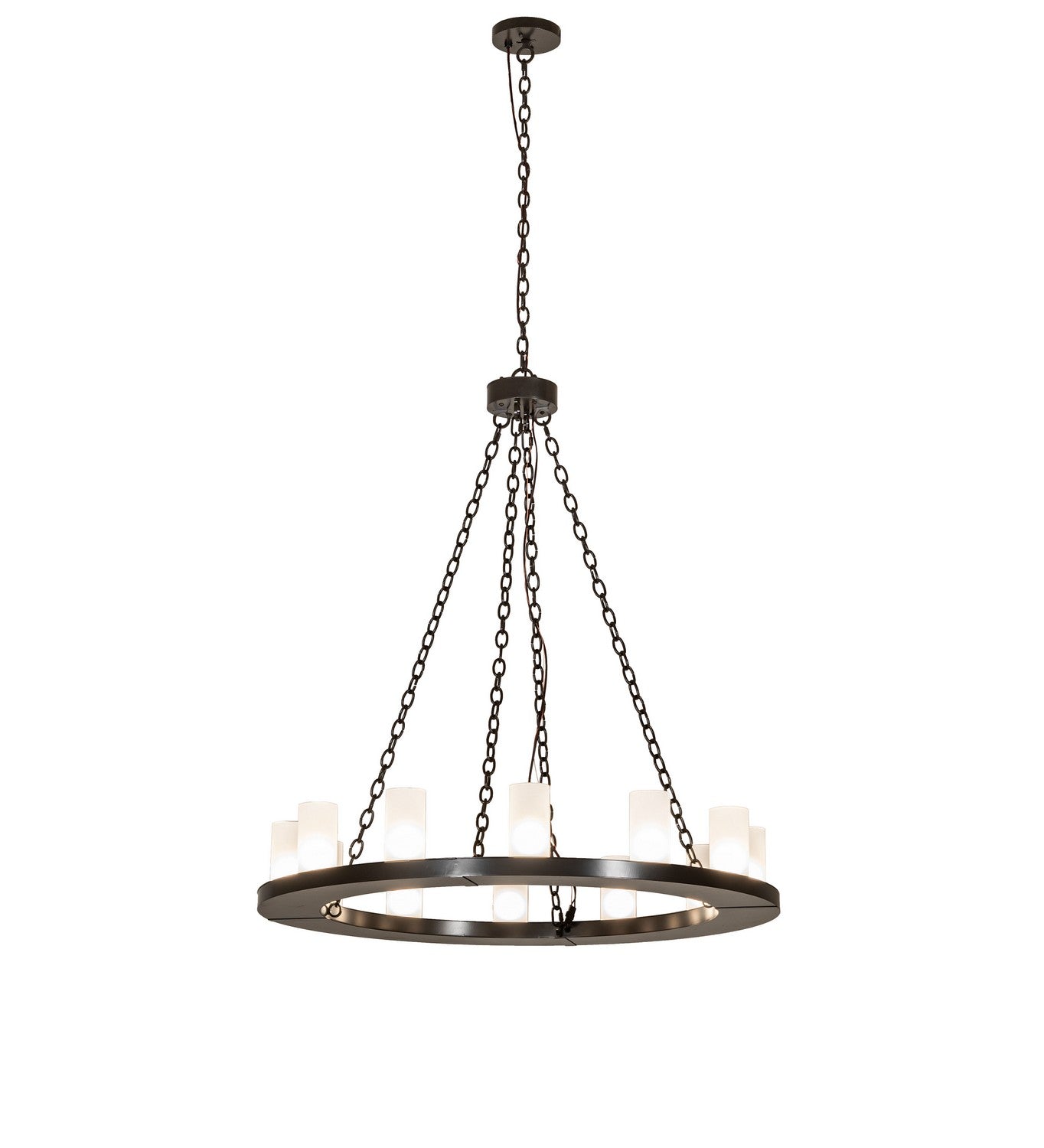 Meyda Tiffany - 272421 - LED Chandelier - Loxley - Timeless Bronze