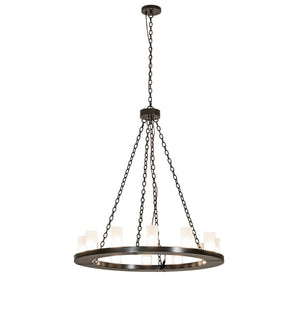 Meyda Tiffany - 272421 - LED Chandelier - Loxley - Timeless Bronze